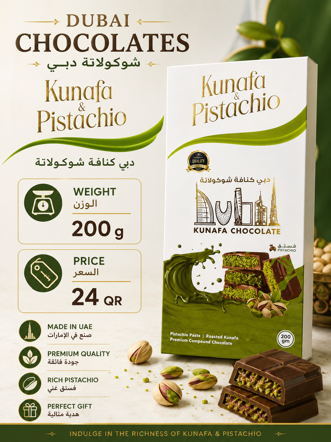 Raiqa kunafa 200g dubai