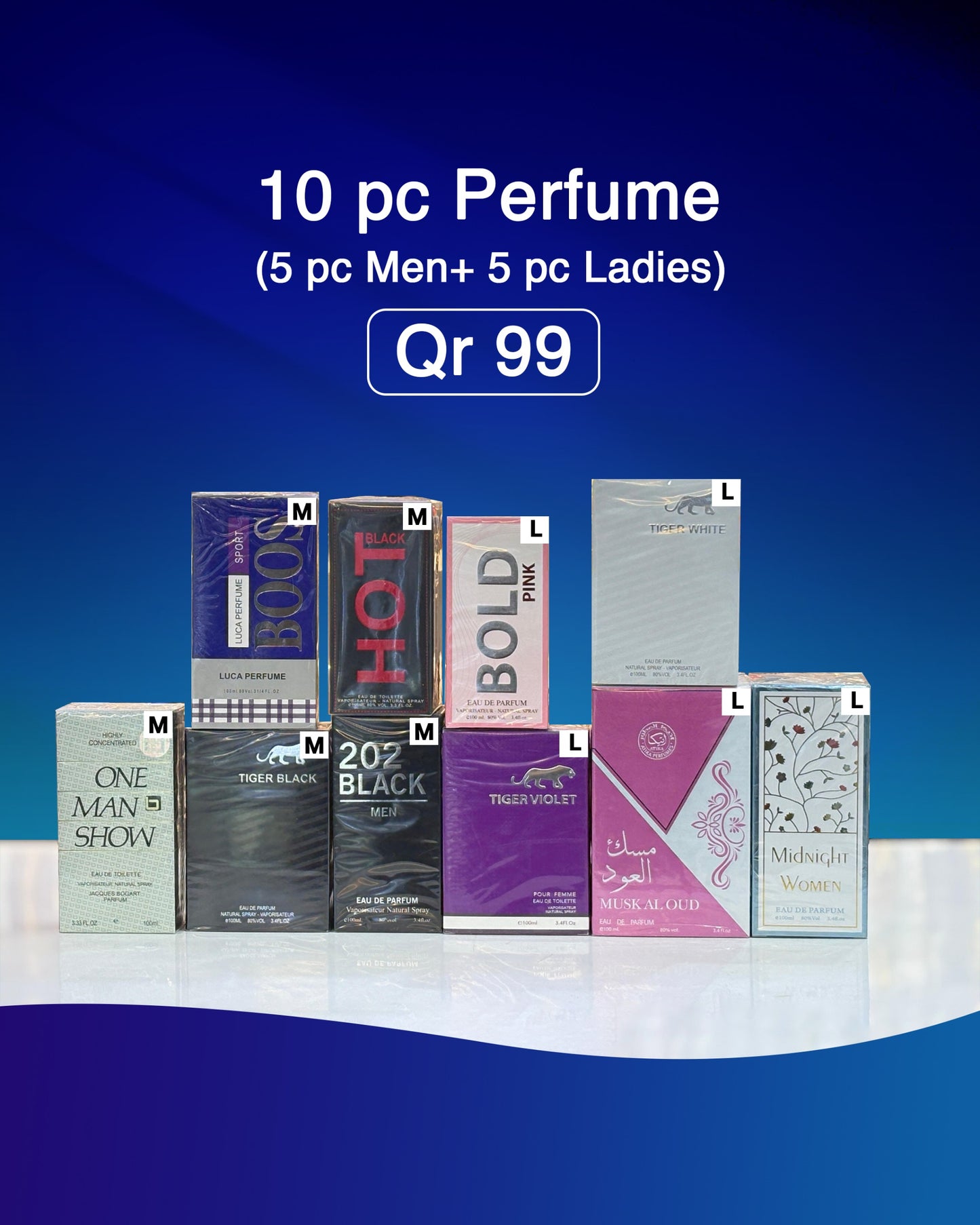 10 pc perfume