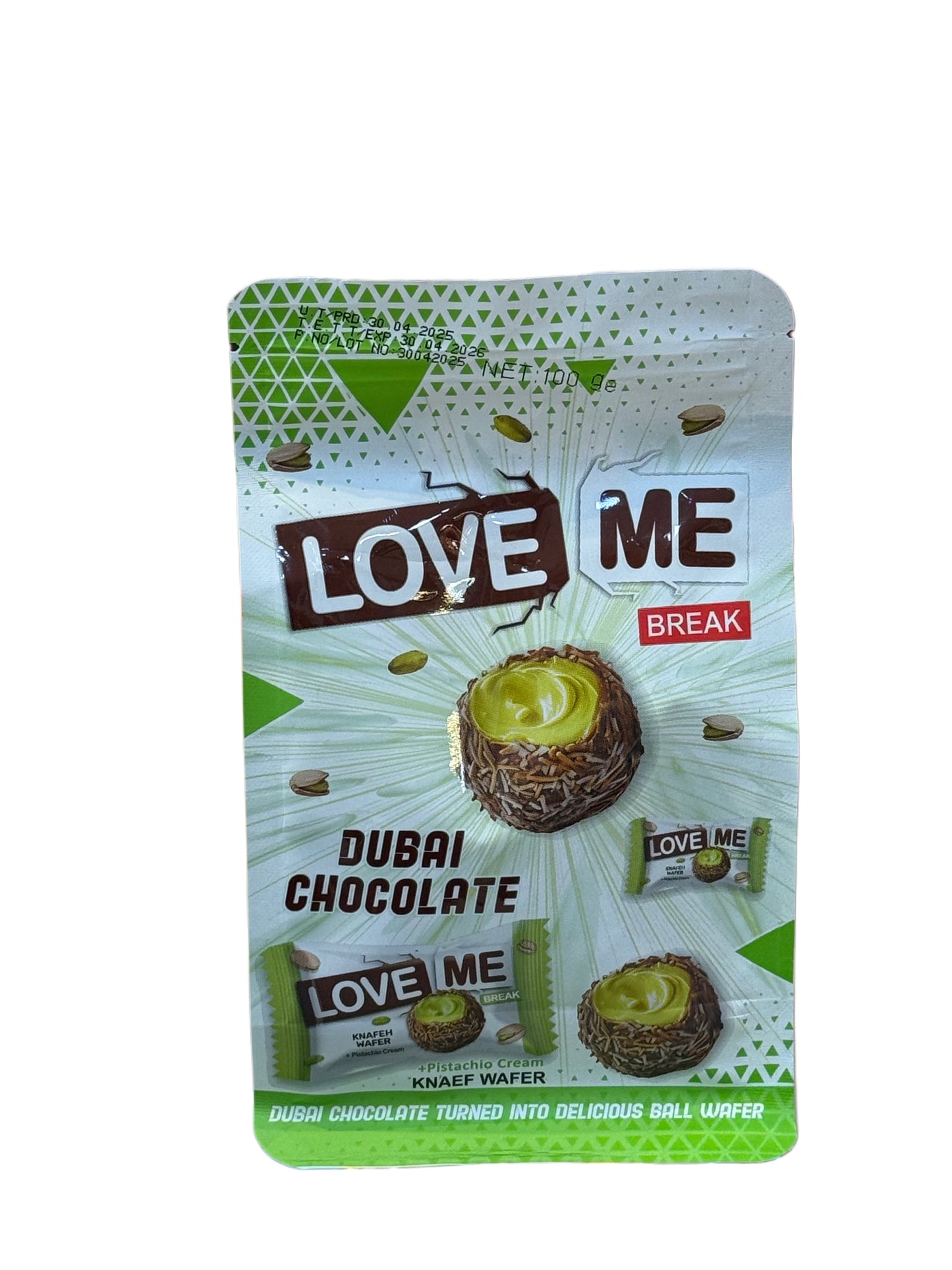 Love me kunafa balls(100g=7 pcs)