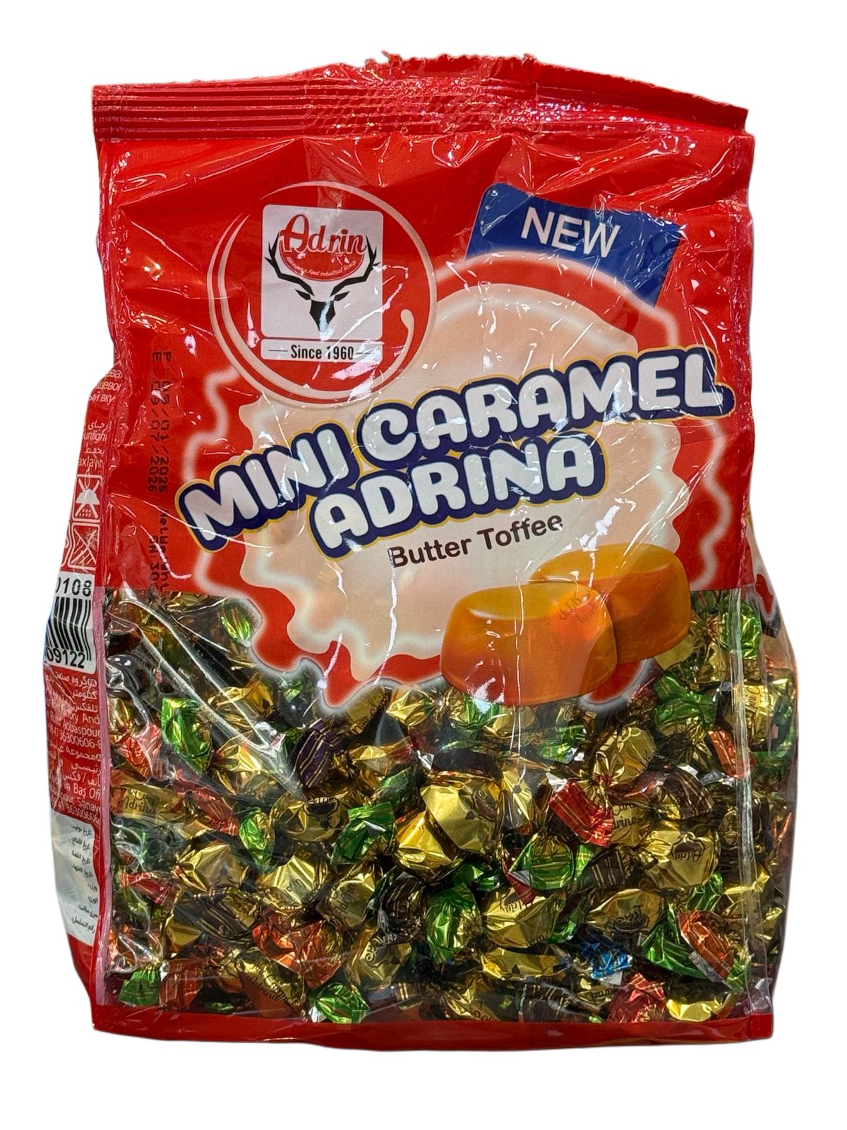 mini caramel adrina butter toffee(750g=75-120 pcs)