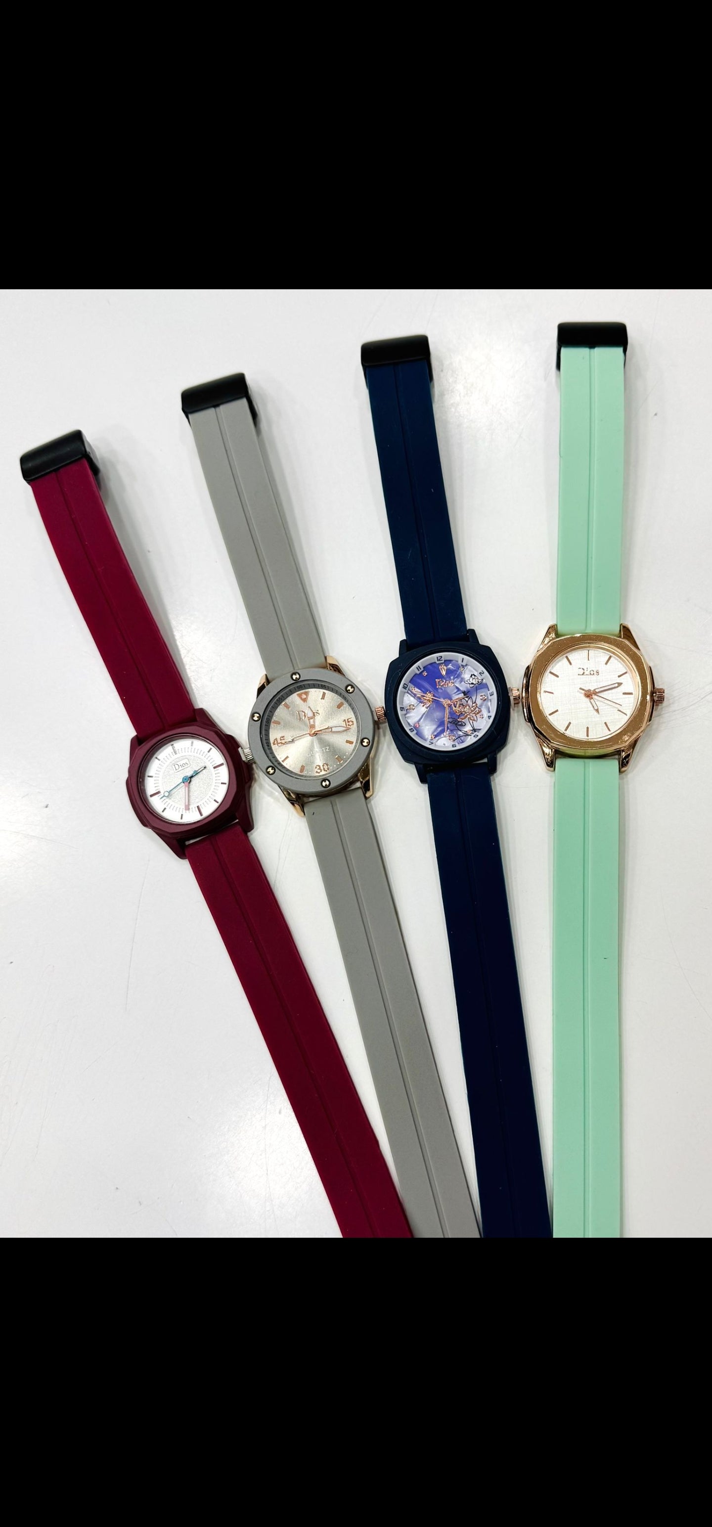 Ladies strap watch 7pc