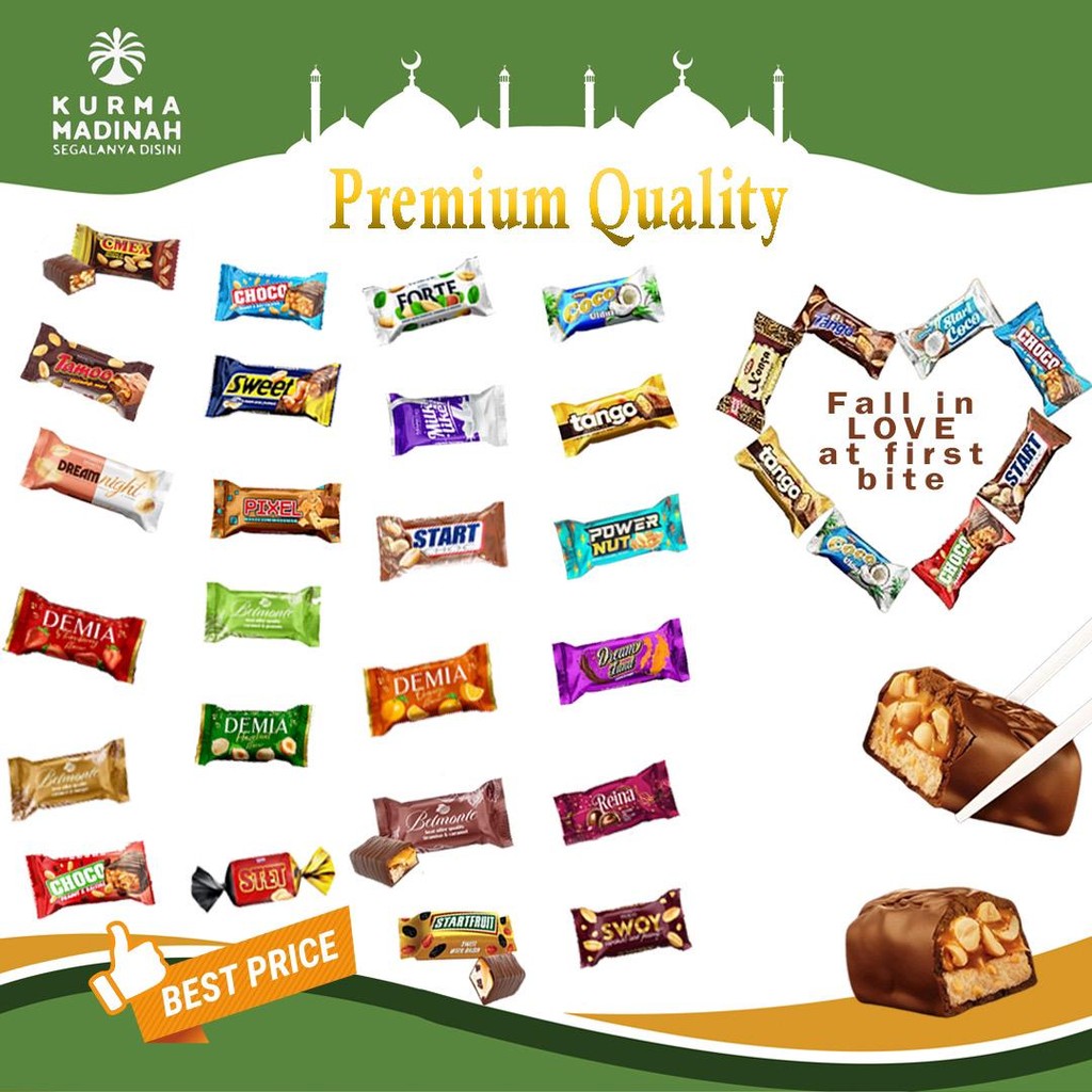ulduz chocolate mix(500g=20-25 pcs)