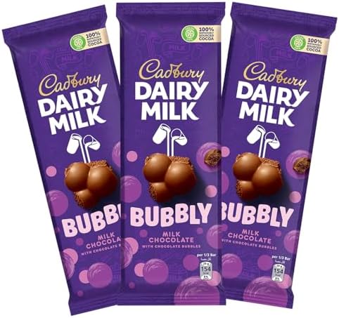 dairymilk bubbly(261g=3 pc)