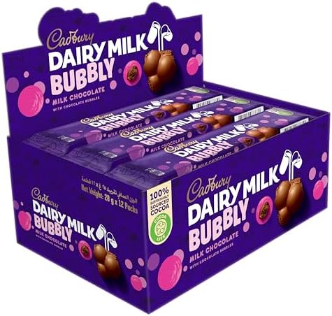 dairymilk bubbly (336g=12 pack)