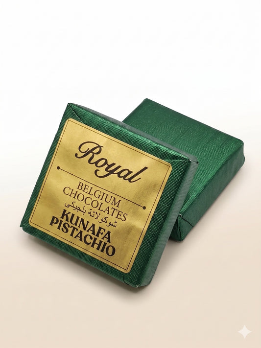ROYAL BELGIUM KUNAFA PISTACHIO-500 gram (20-25 pieces)