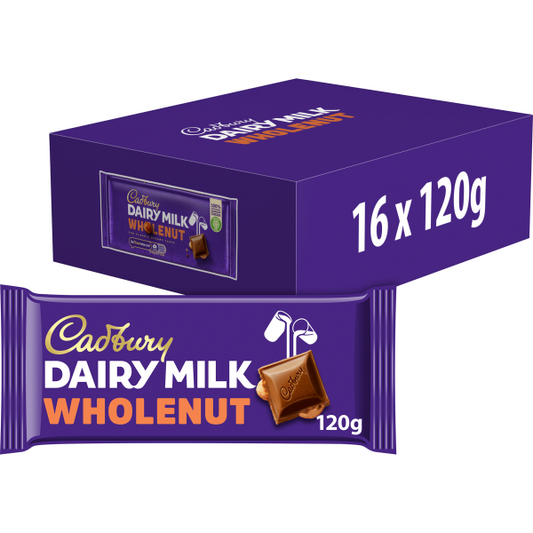 dairymilk wholenut(1.92kg=16 pcs)