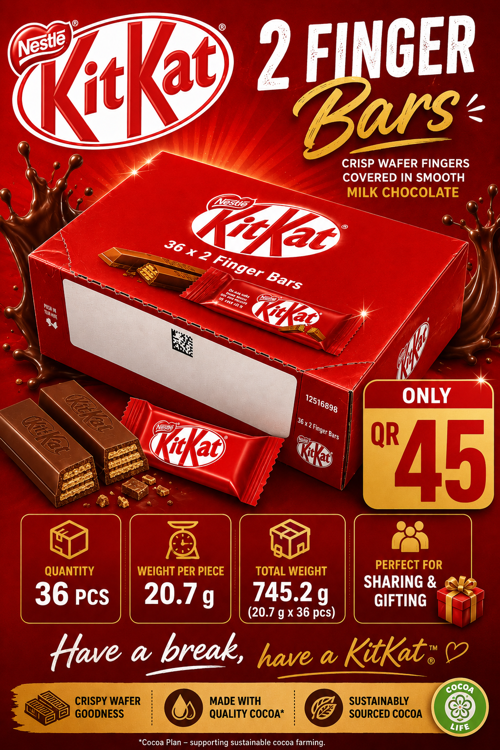 Kitkat 36 pc
