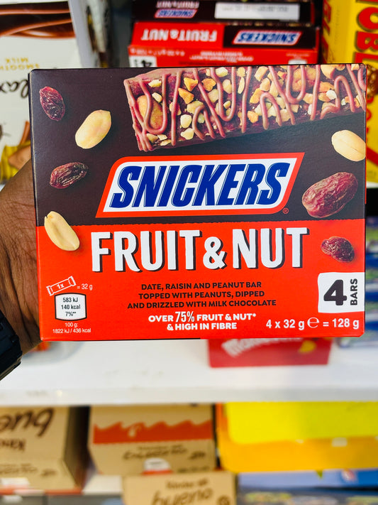 Snikers Fruit&Nut(128=4pc)
