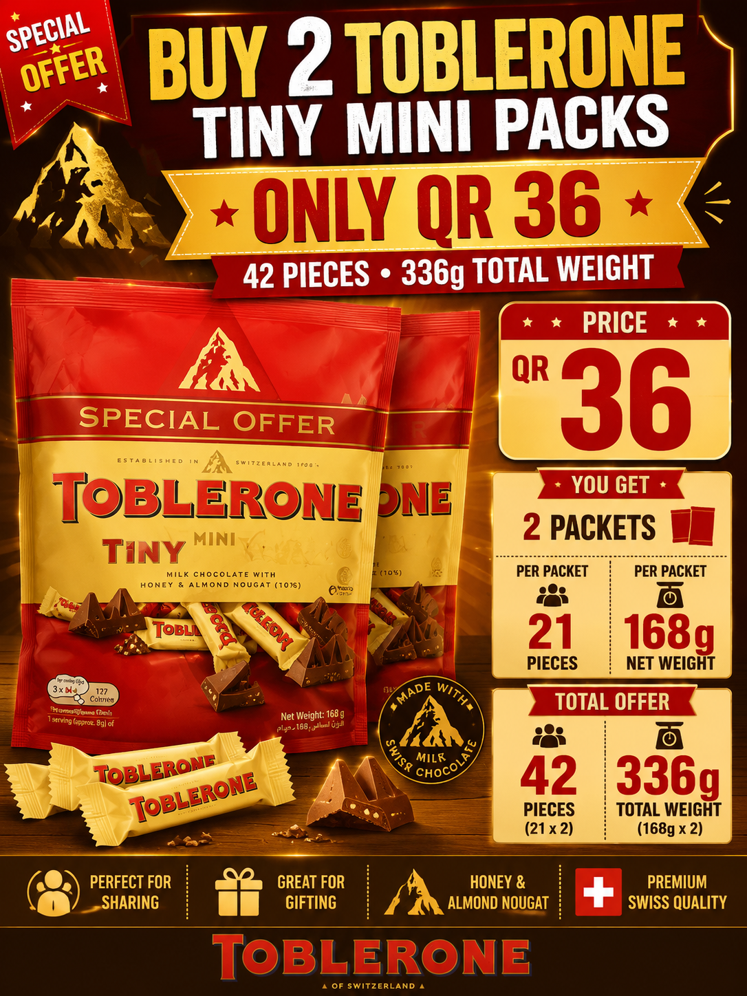 Toblerone pack 2