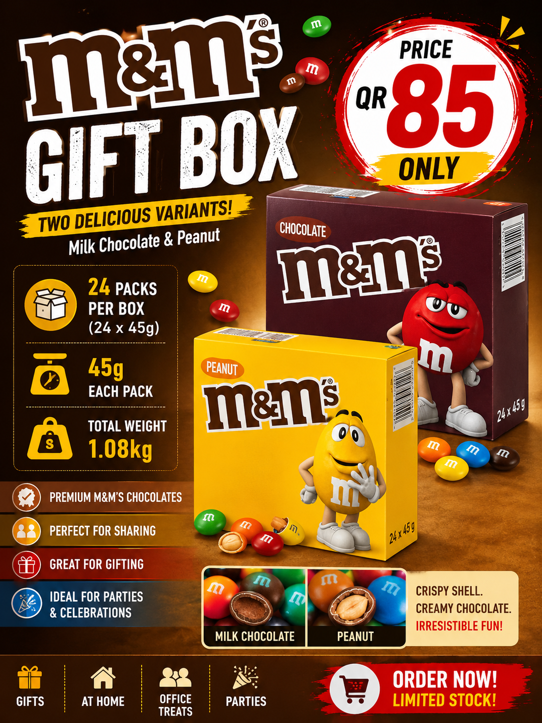 M&m full box