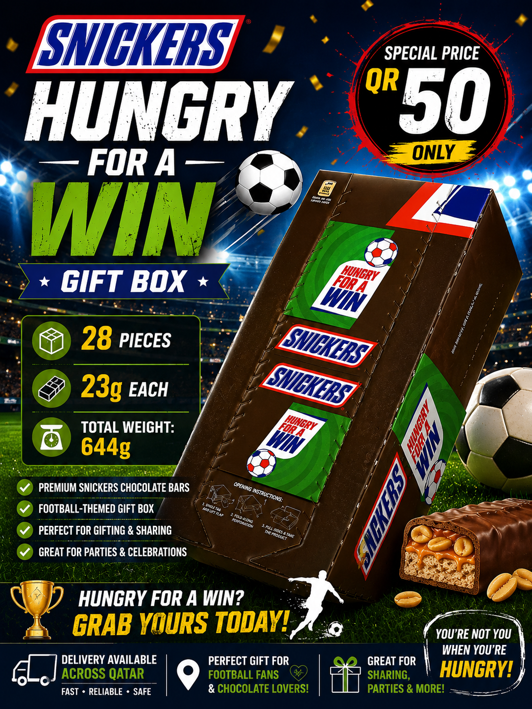 Snickers box