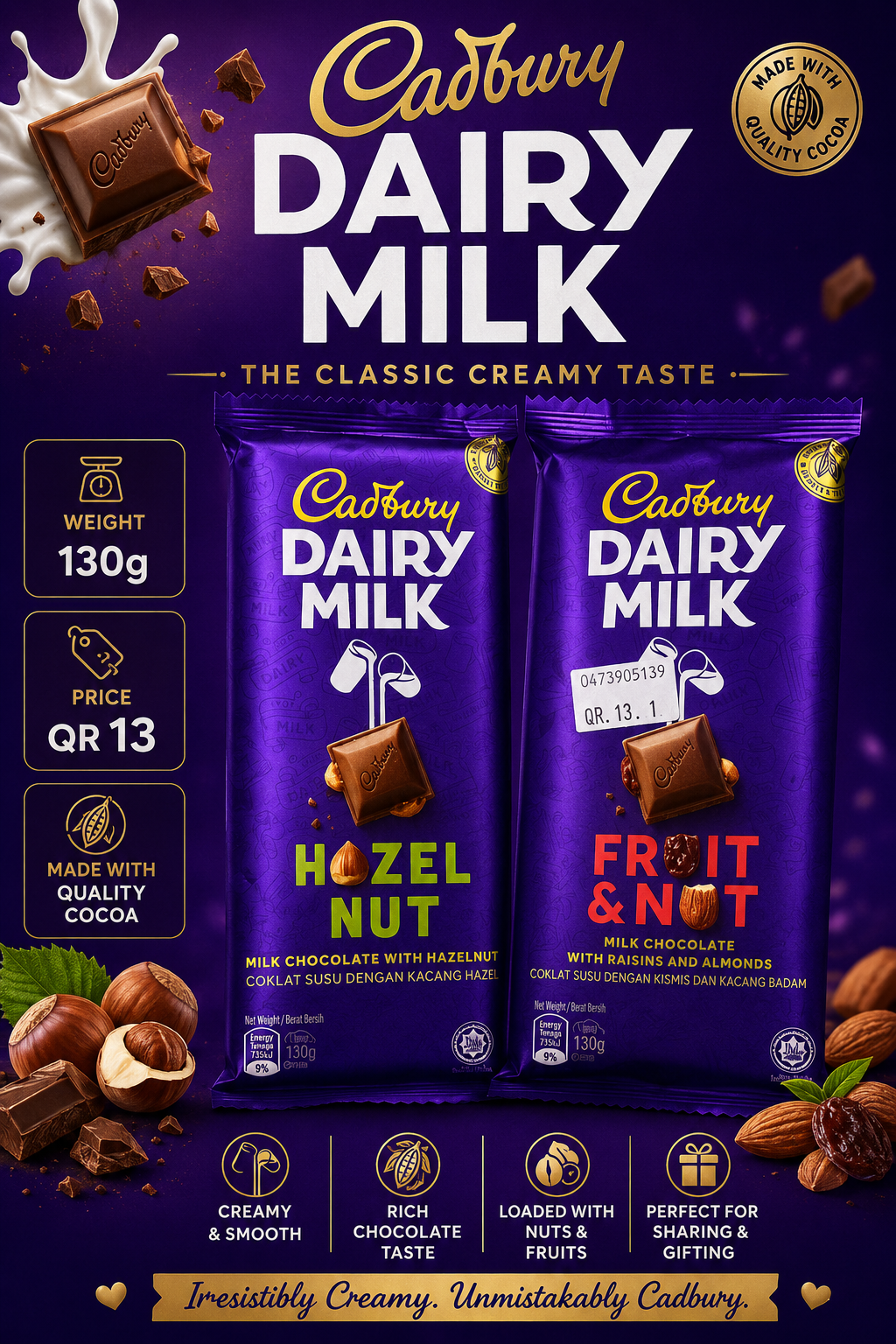 Dairymilk 130g