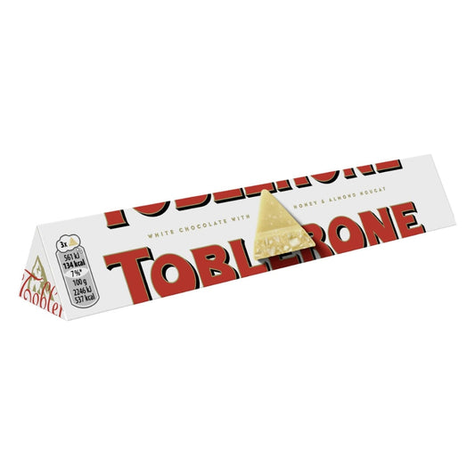 Toblerone White (2kg=20pcs)