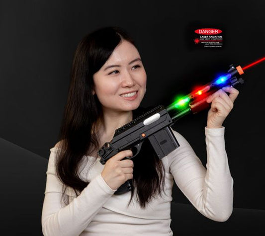Toy gun with light and sound(360g)