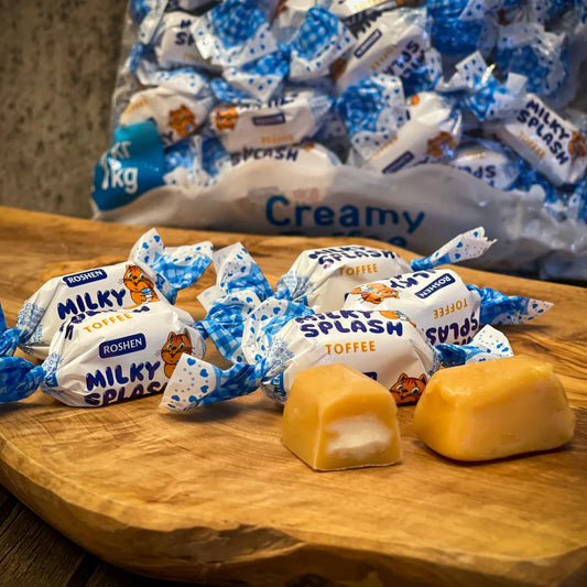 Roshen milky splash(500g=50 pcs)