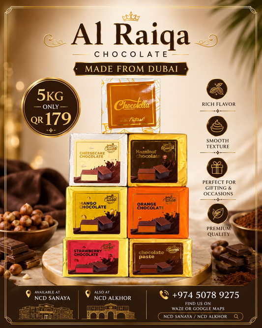 🍫 Al Raiqa Square Chocolate
