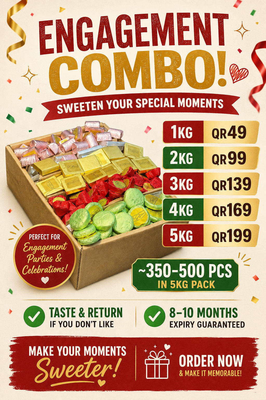 💍 Engagement Chocolate Combo 💍