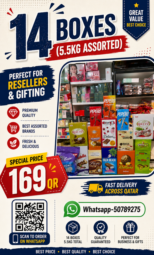 14 Boxes Assorted Chocolate Combo (5.5kg)