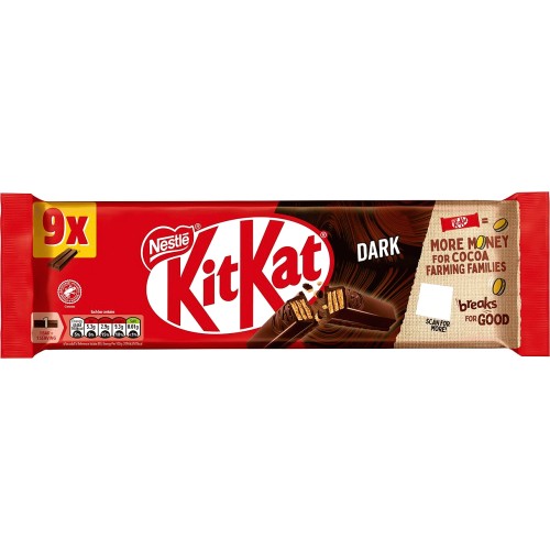 kitkat dark (186g=9 pcs)