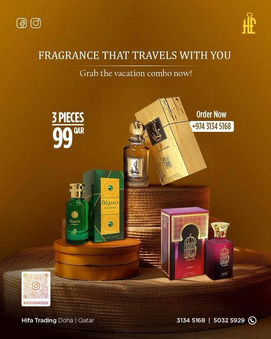 perfume 3 pc combo