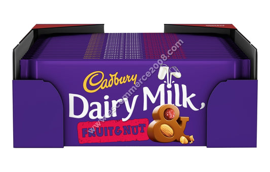 dairymilk fruit & nut(2.3kg=21 pcs)