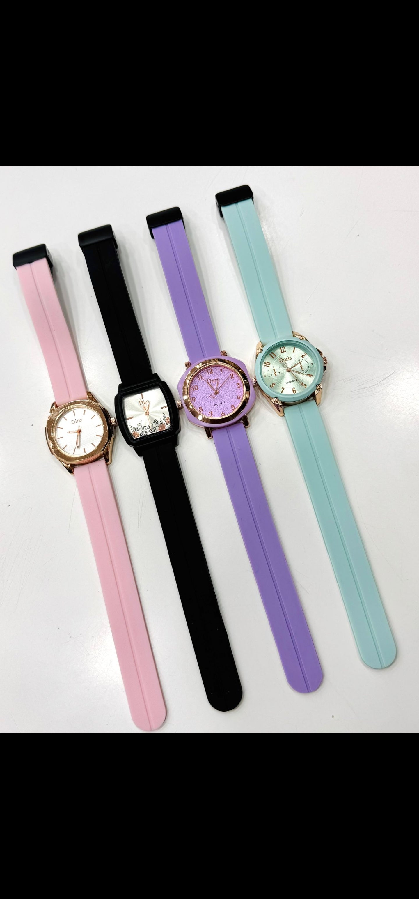 Ladies strap watch 7pc