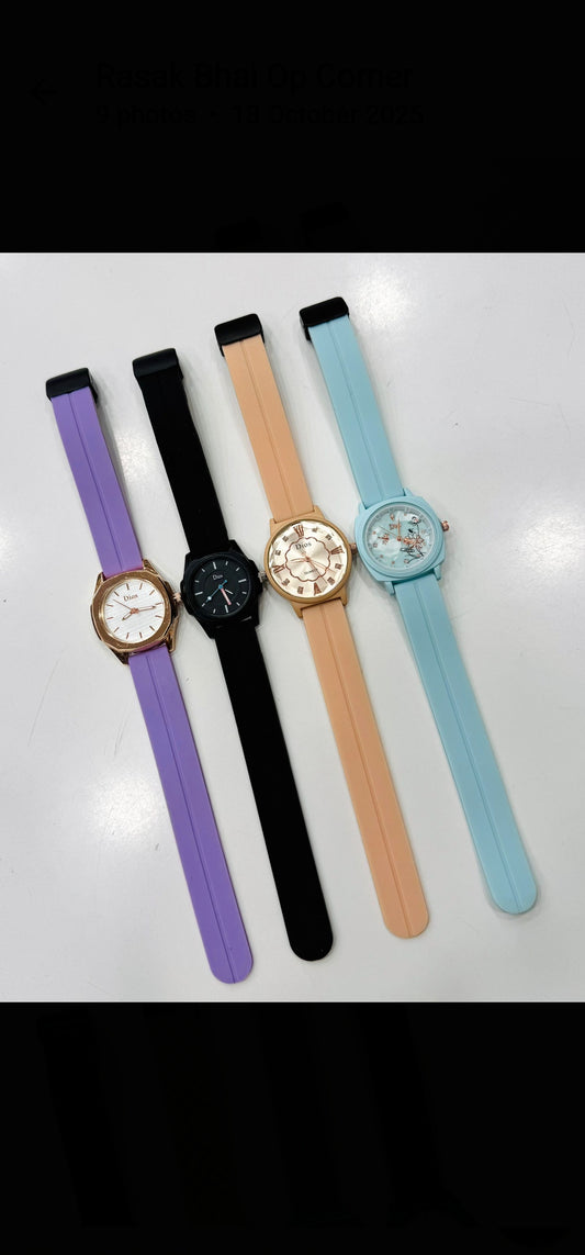 Ladies strap watch 7pc