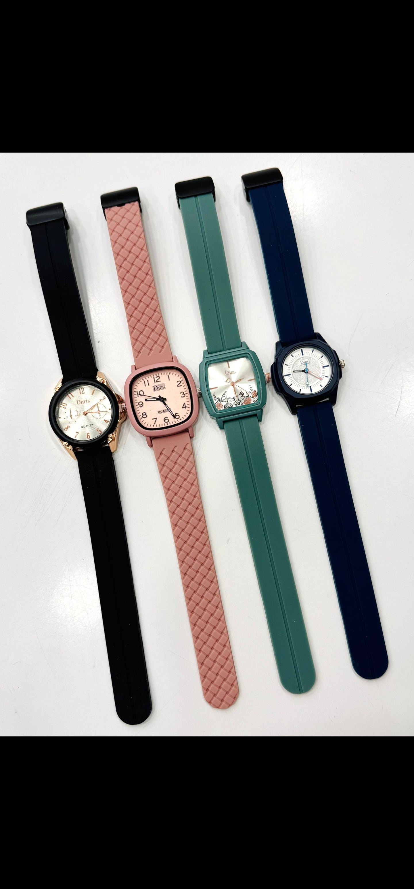 Ladies strap watch 7pc