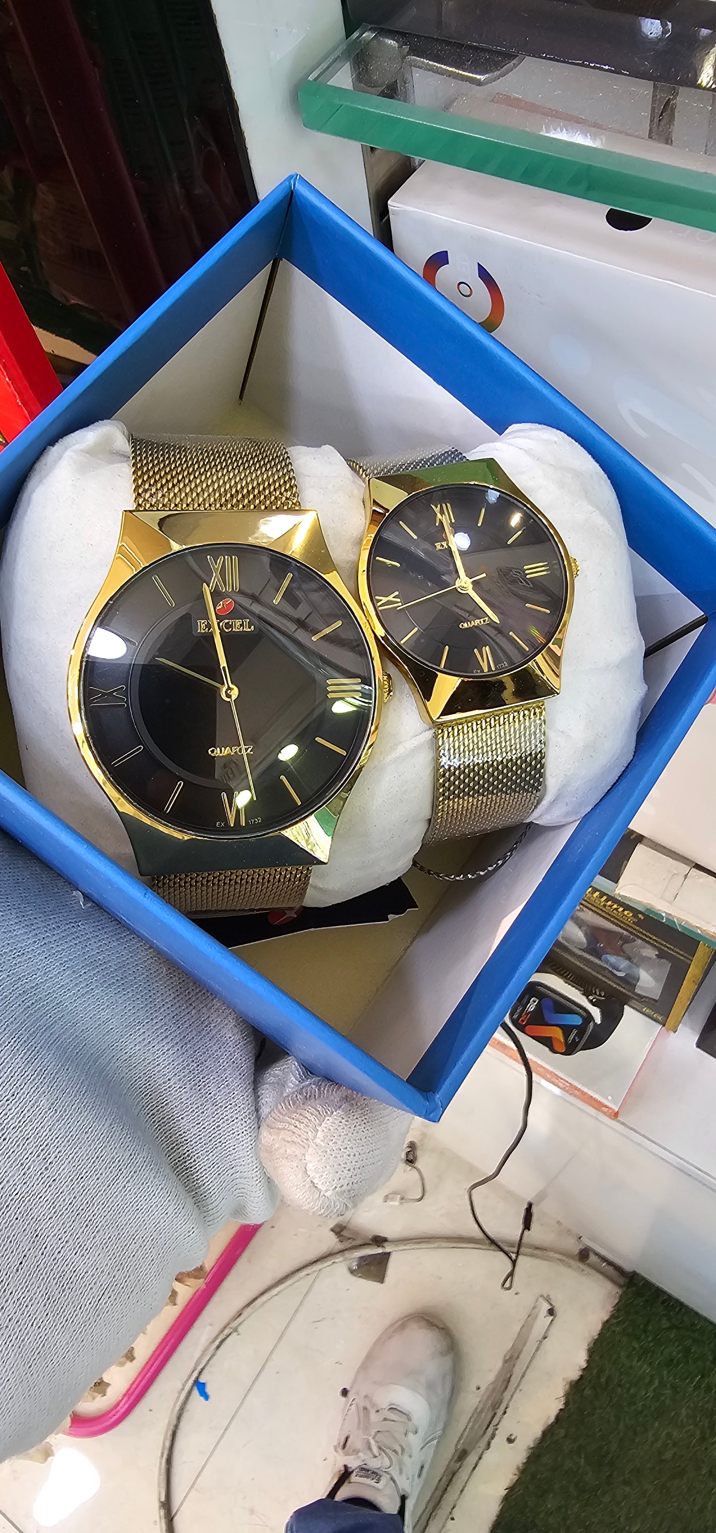 Couple watch