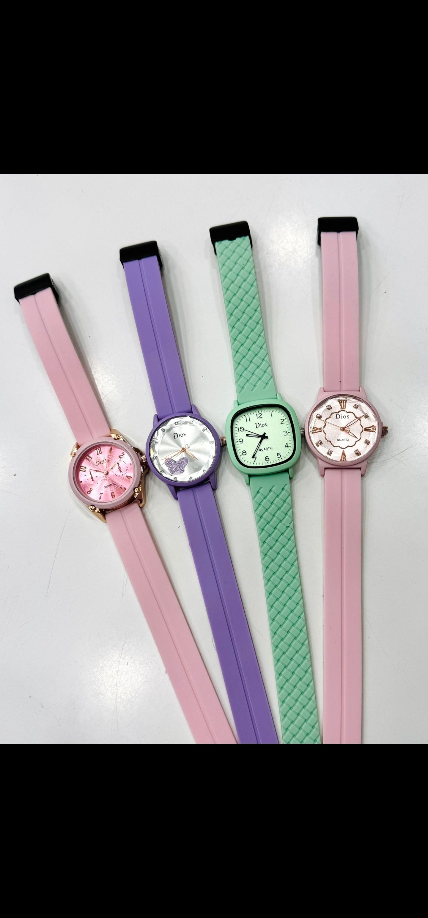 Ladies strap watch 7pc