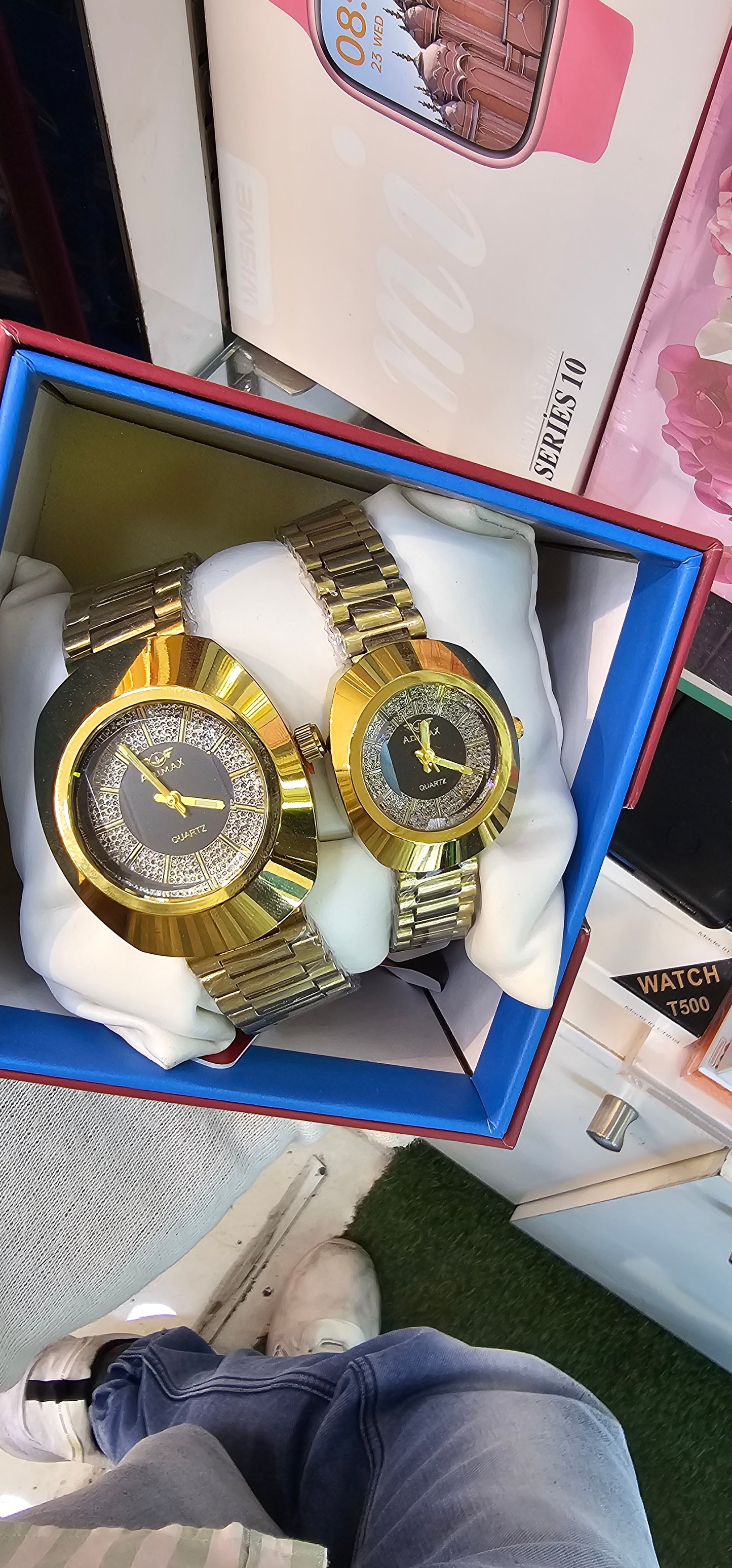 Couple watch