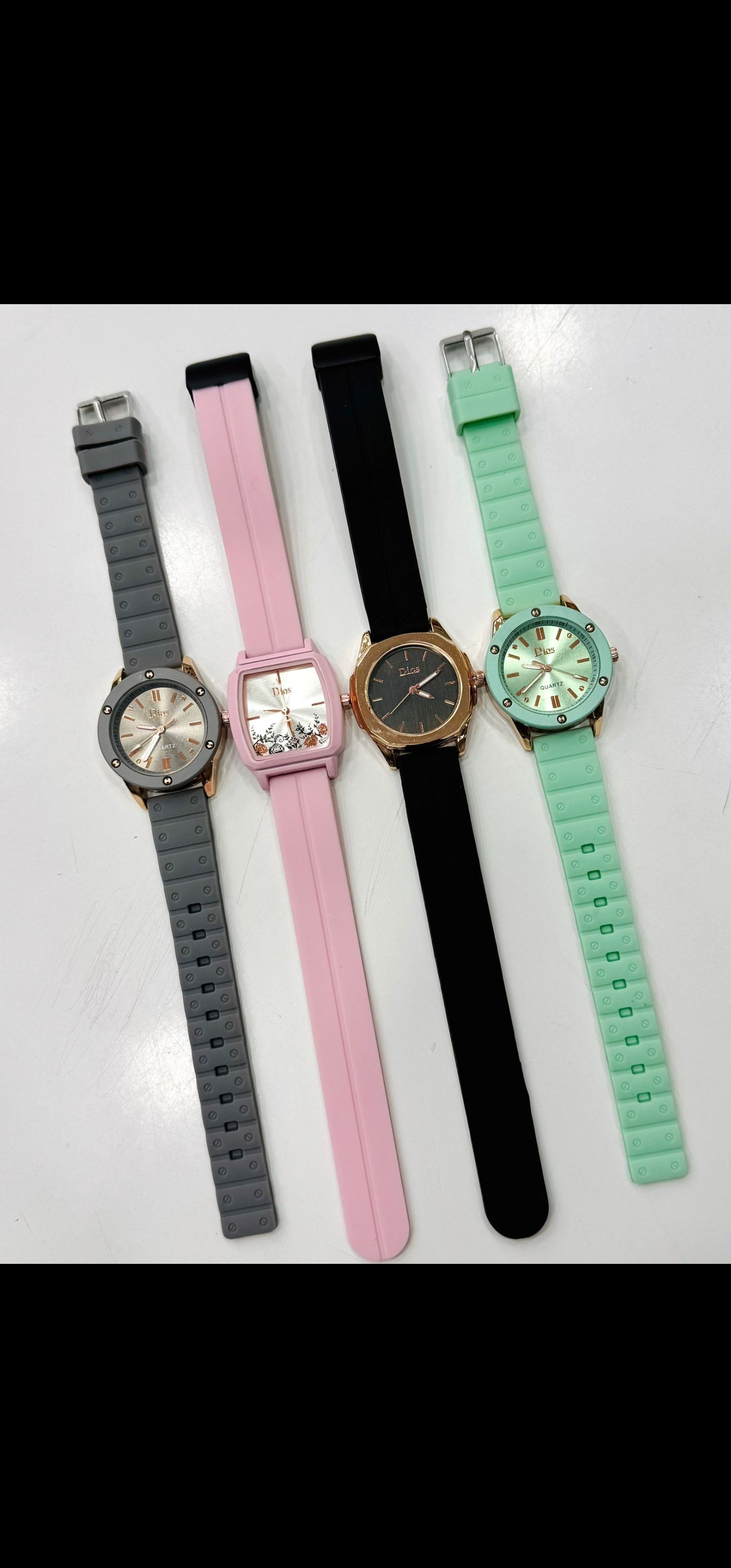 Ladies strap watch 7pc