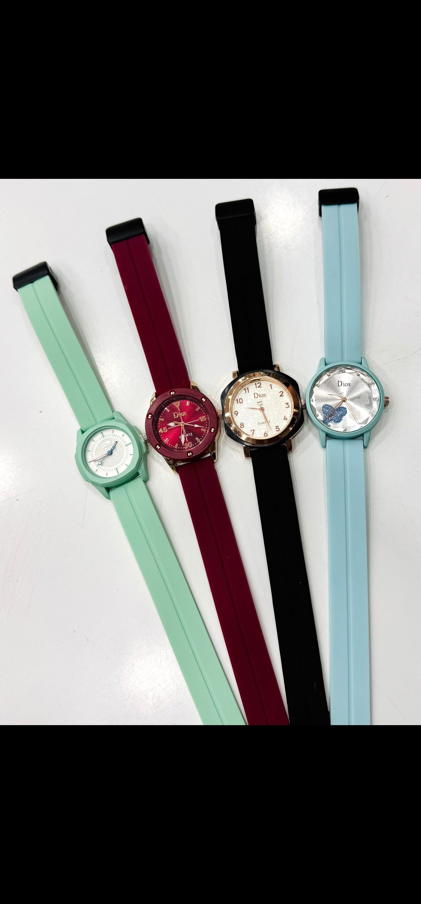 Ladies strap watch 7pc