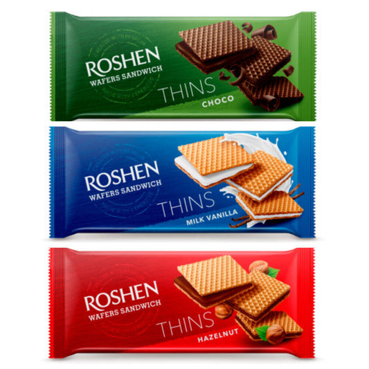 roshen wafer sandwich(142g=1 pack)